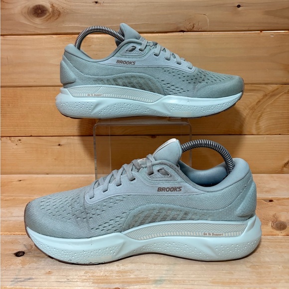 Brooks Adrenaline GTS 24 Cloud Blue Portabella Road Running 1204261B-445 W 8.5 B - Picture 2 of 7